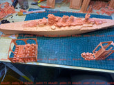 3d Printed 1/700 Italian Andrea Doria Battleship(full Hull/waterline)